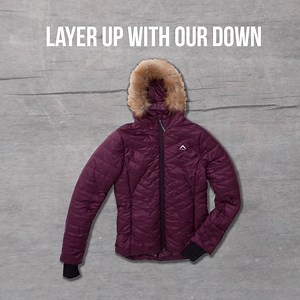 The K-Way SA women's Shiloh synthetic down jacket is perfect for any urban & outdoor adventure. Shop this functional jacket in store or online here: https://goo.gl/lv36hY | Cape Union Mart