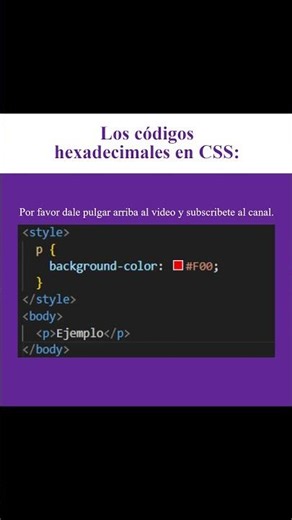 Los códigos hexadecimales en CSS (AJTekniko)