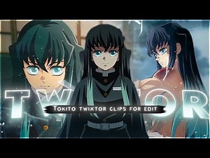 Tokito Muichiro – 4K Twixtor Clip Slow‑Motion For Edit | Twixtor pack