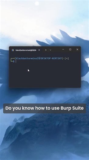 black bat terminal | cybersecurity on Instagram: "offensive security pt5 (burp suite & api endpoints) #cybersecurity #informationtechnology #hacker #linux #cyber #tech #computerscience #pentesting"