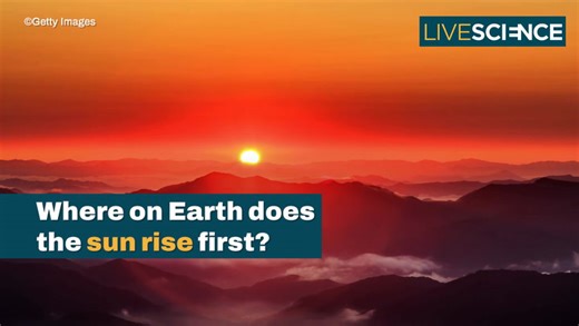 Where On Earth Does The Sun Rise First?