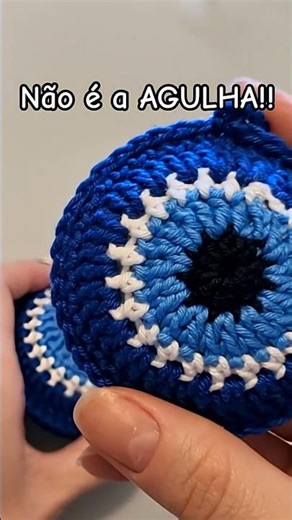 Não é a agulha! É a tensão do ponto!🧶