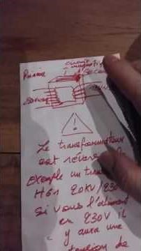 Le transformateur électrique fonctionnement et explications