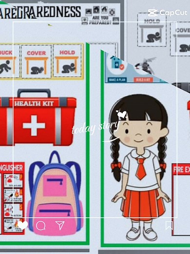 DRRM interactive poster For Classroom Wall Display & DRRM Corner 🥰 | Mary Louise