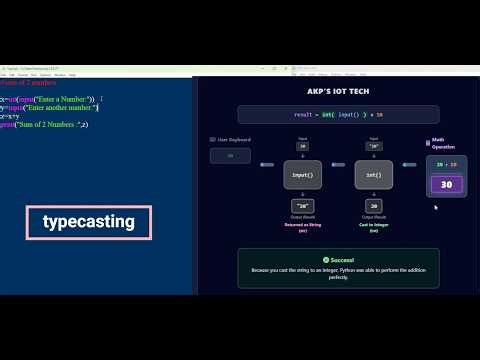 Python for Beginners: INPUT() and Typecasting - Day2