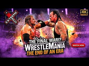 Undertaker vs Triple H : The BRUTAL End of an Era at WrestleMania! Full Match Highlights in 4K HD