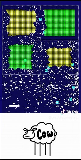 Funny Cow Animation: Meow Meow I'm a Cow