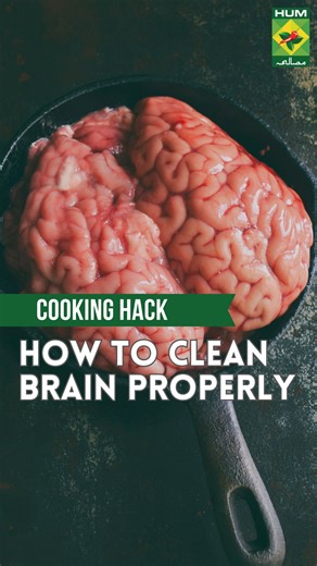 MASALA TV | Clean the brain thoroughly before cooking to get the perfect texture and flavour every time. Proper prep is the secret to soft, tasty, and... | Instagram