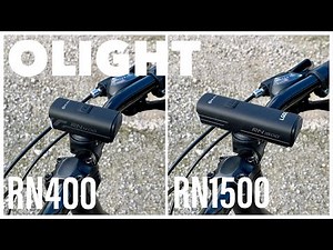 OLIGHT RN1500, RN400 et RN120 ... le top des lampes pour vélos