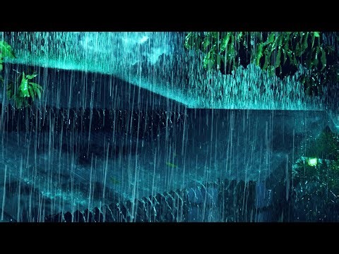 Sleep Like a Baby in 3 Minutes with HEAVY Rain & Thunderstorm Sound