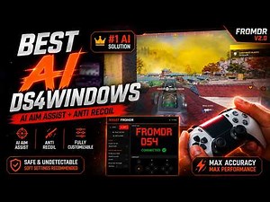 Set Up THE BEST AI DS4Windows for Warzone | My Full Settings