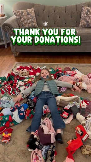 Nothing to see here… just Violet doing a full-on sock angel in our donation pile 😂🧦 We’ve got 150 pairs and are hoping to hit 220 by Friday! Sock drive ends 12/5 - keep them coming! For those of you that may have just started following us, this sock drive is to benefit the residents of the nursing homes. Let’s give them some warm toes this holiday season! ❤️🧦 | Lynch-Green Funeral Home