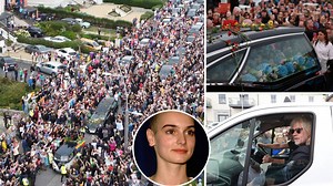 Bono and Bob Geldof lead mourners at Sinead O'Connor's funeral as thousands of sobbing fans line streets | LBC