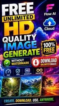 🔥 Free में UNLIMITED HD Images बनाओ | बिना Watermark new AI Tool 🤯 #ai #facts #aivideo ‪@mmfuturelab‬