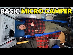 Micro Camper Stealth Camping | My Basic Setup