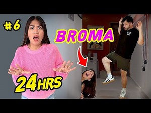 24 HOURS PLAYING PRANKS ON MY BOYFRIEND 😈 | Conny Merlin