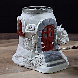 318K views · 3.1K reactions | DIY Flowery Fairy House | DIY & Crafts | Facebook