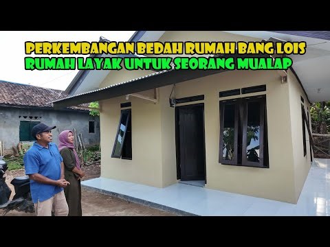 Akhirnya Bedah Rumah Di Banten Sudah Selesai.. Rumah Sangat Layak Dan Luas.
