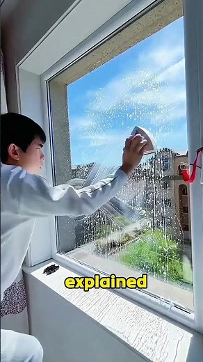 Japan's Smart Window Cleaner Stuns Moms