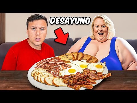 Un Día Comiendo Como La Mujer Más Gorda del Mundo (20,000 KCAL)