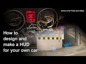 How to make a HUD for your own car