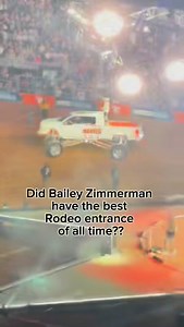 Holy Smokes - Bailey Zimmerman knew how to make an entrance at Rodeo!! 😳 | The Bull