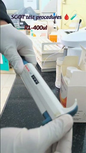 SGOT TEST PROCEDURE ? |#lab #labchannel #laboratory #labtechnician #biochemistry