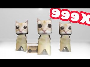 El Gato dancing Gangnam Style (Speed 999x)