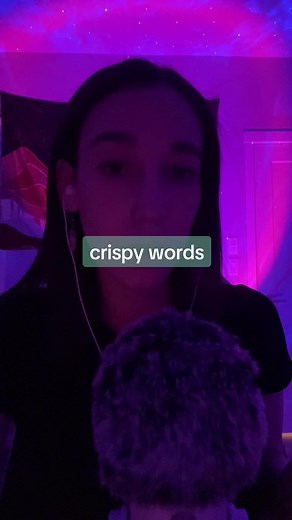crispy crunchy words yummy #asmr | asmr trigger words