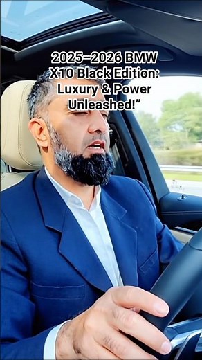 BMW X10 Black Edition Review | Luxury SUV Driving Experience