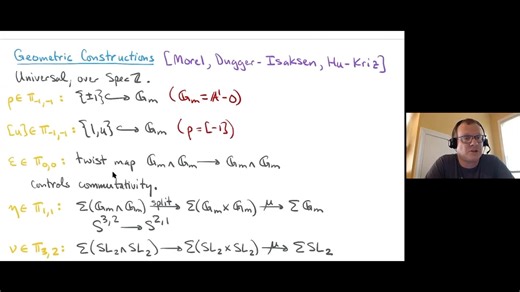 Daniel Isaksen - Motivic and Equivariant Stable Homotopy Groups part 1