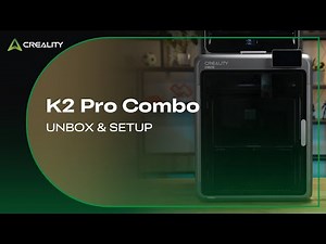 Unboxing | K2 Pro Combo Unboxing, Setup & First Test Print!