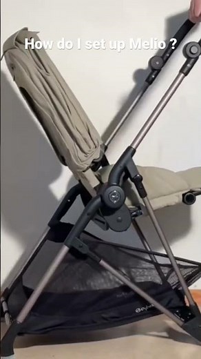 How Do I Set Up the Cybex Melio ?