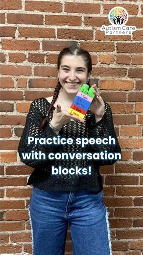 Practice speech with conversation blocks!