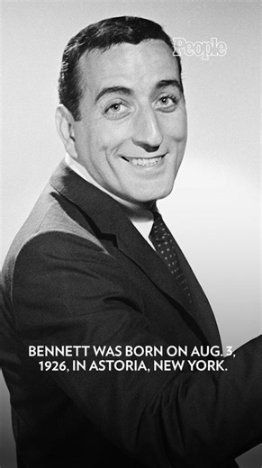 Remembering the legendary pop and jazz singer Tony Bennett, who died at the age of 96. peoplem.ag/43FkGRI | People