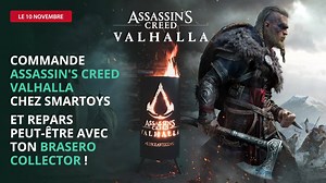 2.3K views · 28 reactions | [CONCOURS] ⚔️ A l'occasion de la sortie du nouveau Assassin's Creed, Smartoys vous a réservé une surprise enflammée !  Achetez le jeu et vous repartirez peut-être avec un brasero Assassin’s Creed Valhalla ! Le rêve pour tous les fans   https://cutt.ly/rgX9DDm | Smartoys | Facebook
