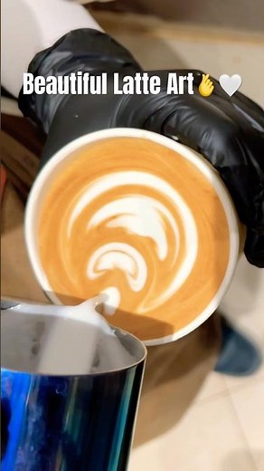 Beautiful Latte Art🫰🤍