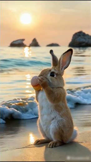 What This Rabbit Found By The Sea Will Amaze You...