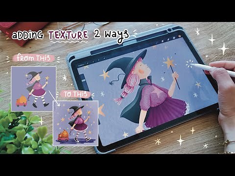 How to Add Textures in Procreate: My Two Favourite Ways To Make Your Art Pop