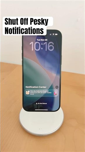 Stop Annoying Notifications on Your iPhone