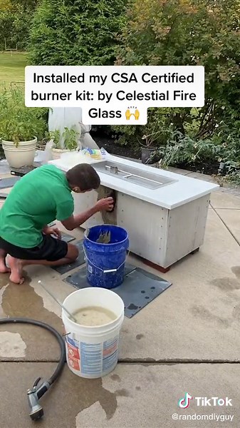 Build a Stunning Gas Fire Table with Celestial Fire Glass