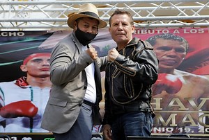 Photos: Chavez Sr. vs. Camacho Jr. - Face-Off, Press Tour Continues