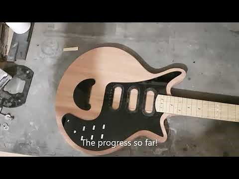 Brian May Red Special Guitar Replica Build