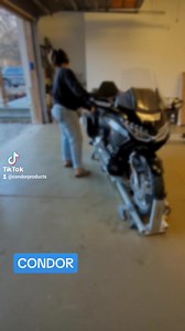 1.6K views · 44 reactions | CONDOR Motorcycle Garage Dolly! Works on ALL bikes! https://amzn.to/478XzBB | CONDOR Products | Facebook