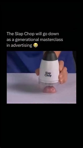 Explaining Everything | Facts | History on Instagram: "The Slap Chop commercials became iconic in the late 2000s thanks to their fast paced editing and the intense, rapid fire delivery of pitchman Vince Offer 😤 The ads showed him aggressively chopping food in seconds while shouting catchphrases like “You’re gonna love my nuts,” making the commercials impossible to forget. Their low budget, chaotic energy, and unintentionally funny tone helped them go viral long before short form internet ads we