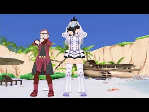 (MMD Pokémon) Maxie & Eri - Crab Rave