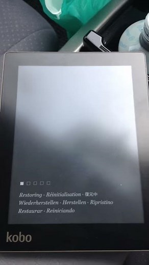Kobo Factory Reset