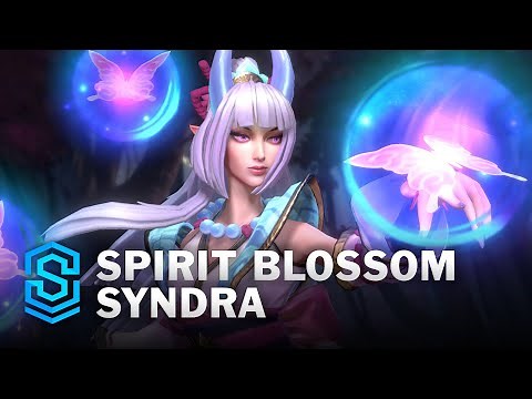 Spirit Blossom Syndra Wild Rift Skin Spotlight