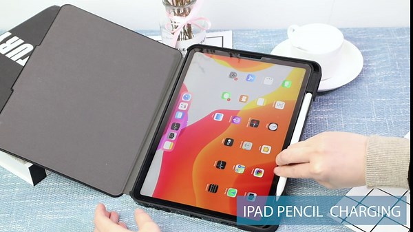 ZtotopCases for New iPad Pro 12.9 Inch 6th/5th/4th Generation 2022/2021/2020, [6 Magnetic Stand Angles] Protective Cover with Pencil Holder, Auto Wake/Sleep, Black