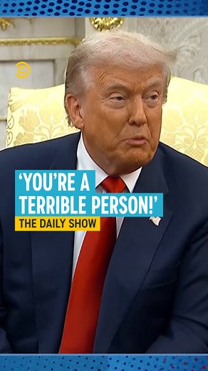 Manners cost nothing 😬 #TheDailyShow #Trump #ABC | Comedy Central UK